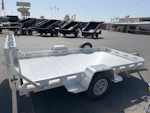 Aluma USED 12'x77" Aluminum Utility Trailer Stock #92682 - Thumbnail 2