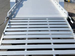 Aluma USED 12'x77" Aluminum Utility Trailer Stock #92682 - Thumbnail 4