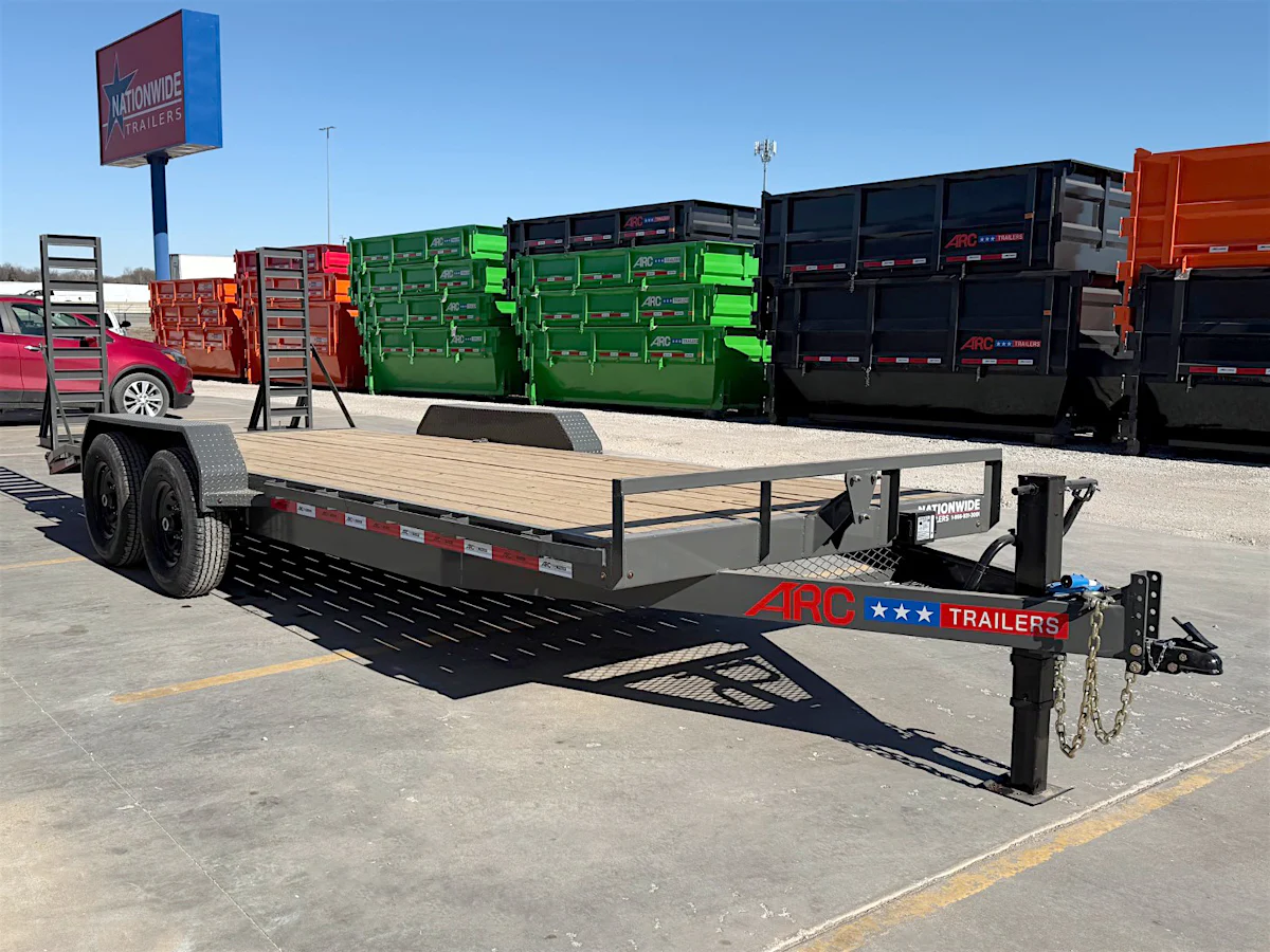 ARC Trailers 20'x83" General Purpose 14K Equipment Trailer (BEG) - Stock #92702 - Image 5 of 6 ARC Trailers 20'x83" General Purpose 14K Equipment Trailer (BEG) - Stock #92702 - Image 5 of 6