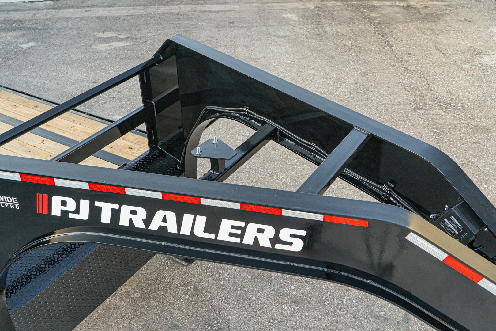 PJ Trailers 25'x102" Gooseneck Low Pro Flatbed Trailer w/ Singles (LS) - Stock #92729 - Image 10 of 27