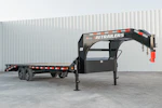 PJ Trailers 25'x102" Gooseneck Low Pro Flatbed Trailer w/ Singles (LS) Stock #92730 - Thumbnail 4
