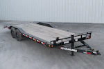 PJ Trailers 24'x102" 6" Channel Super-Wide Equipment Trailer (B6) Stock #92808 - Thumbnail 1
