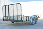 PJ Trailers 16'x83" Tandem Axle 4" Channel Utility Trailer (UL) Stock #92812 - Thumbnail 4