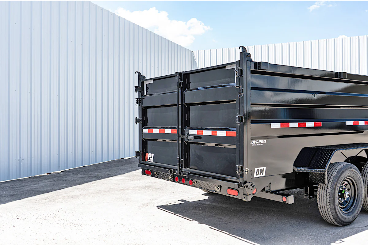 PJ Trailers 16'x83" Low Pro High Side Dump Trailer w/ 4' Sides (DM) - Stock #92830 - Image 26 of 30 PJ Trailers 16'x83" Low Pro High Side Dump Trailer w/ 4' Sides (DM) - Stock #92830 - Image 26 of 30