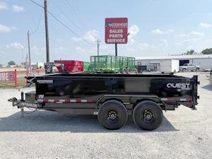 PJ Trailers 14'x83" Channel Dump Trailer (D7)
