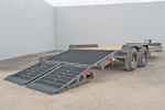 ARC Trailers 20'x83" HD Equipment Hauler w/ 4' Dovetail & Bigfoot Ramps (BEQ) Stock #92876 - Thumbnail 3
