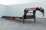 PJ Trailers 40'x102" 18k Gooseneck Flatbed Trailer w/ Singles (LX) Stock #93025 - Thumbnail 6