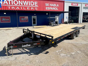 LoneStar 20'x102" 8" I-beam Deckover Trailer