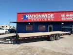 LoneStar 24'x102" 8" I-Beam Deckover Trailer Stock #93053 - Thumbnail 2