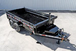 PJ Trailers 14'x83" Telescopic Dump Trailer w/ 2' Sides (DT) Stock #93057 - Thumbnail 8