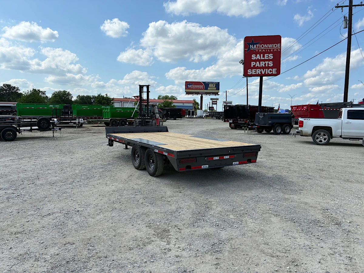 ARC Trailers 16'x102" 8" I-beam Deckover Trailer (BDS) - Stock #93124 - Image 3 of 4 ARC Trailers 16'x102" 8" I-beam Deckover Trailer (BDS) - Stock #93124 - Image 3 of 4