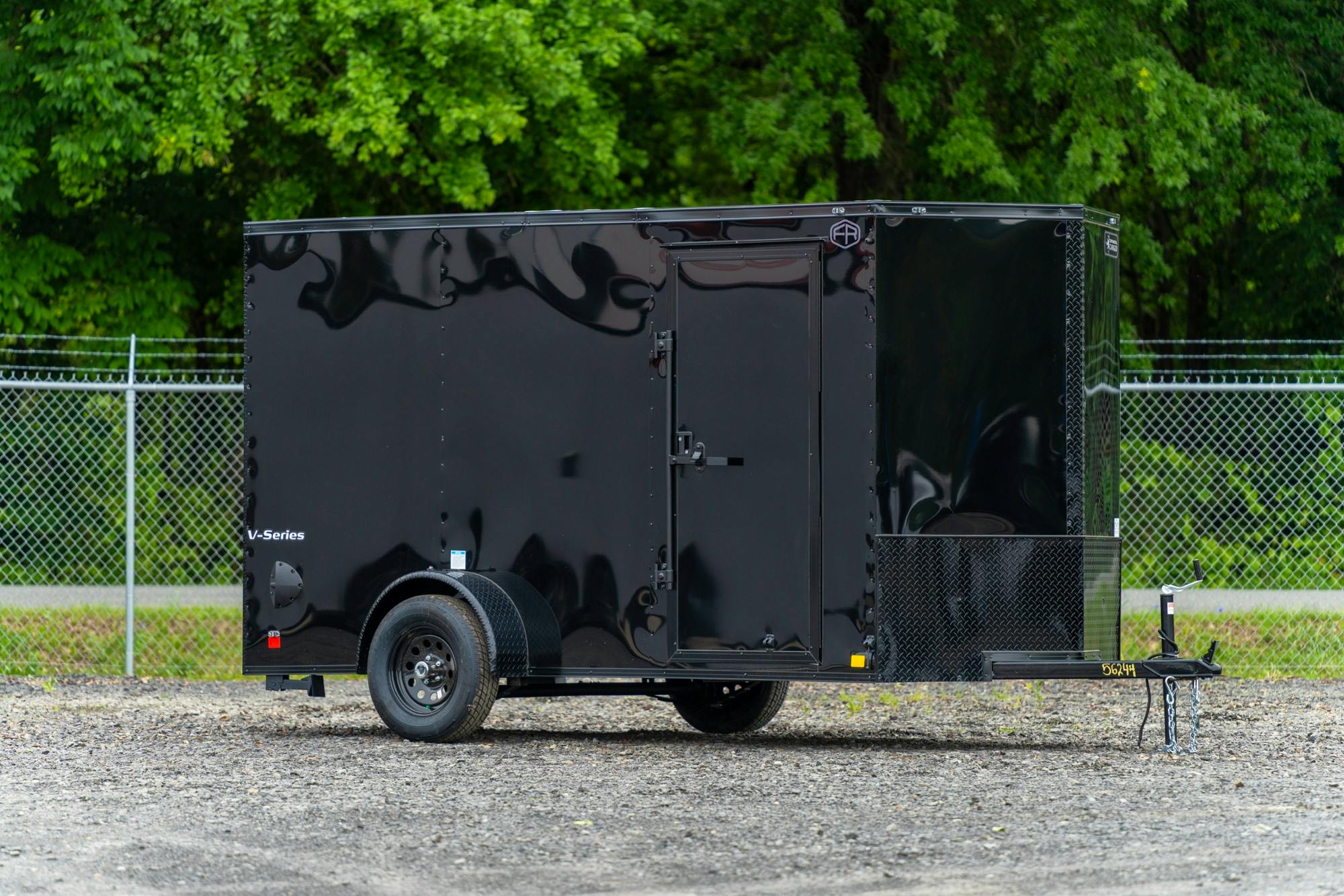 Continental Cargo V-Series 6' × 12' Enclosed Cargo Trailer