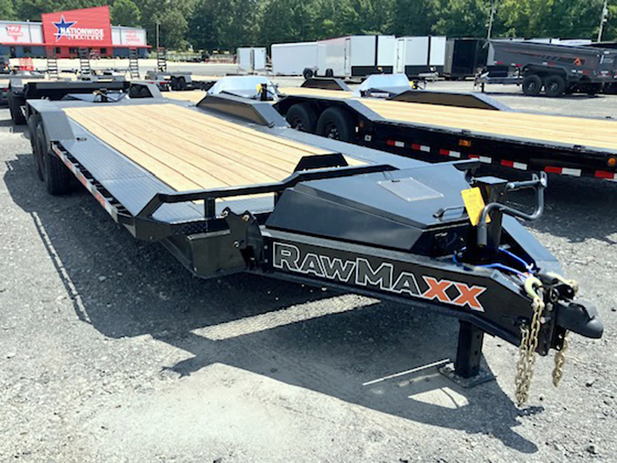 RawMaxx 24'x102" Full Deck Tilt Trailer - Stock #93138 - Image 1 of 8 RawMaxx 24'x102" Full Deck Tilt Trailer - Stock #93138 - Image 1 of 8