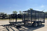 Texas Bragg 18'x83" Porta Potty Trash Trailer w/ Tandem Axle (ST) Stock #93162 - Thumbnail 4