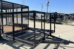 Texas Bragg 18'x83" Porta Potty Trash Trailer w/ Tandem Axle (ST) Stock #93163 - Thumbnail 2