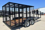 Texas Bragg 18'x83" Porta Potty Trash Trailer w/ Tandem Axle (ST) Stock #93163 - Thumbnail 3