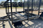 Texas Bragg 18'x83" Porta Potty Trash Trailer w/ Tandem Axle (ST) Stock #93164 - Thumbnail 5