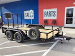 Texas Bragg 12'x83" Utility Trailer w/ 4' Gate (U2) Stock #93177 - Thumbnail 1