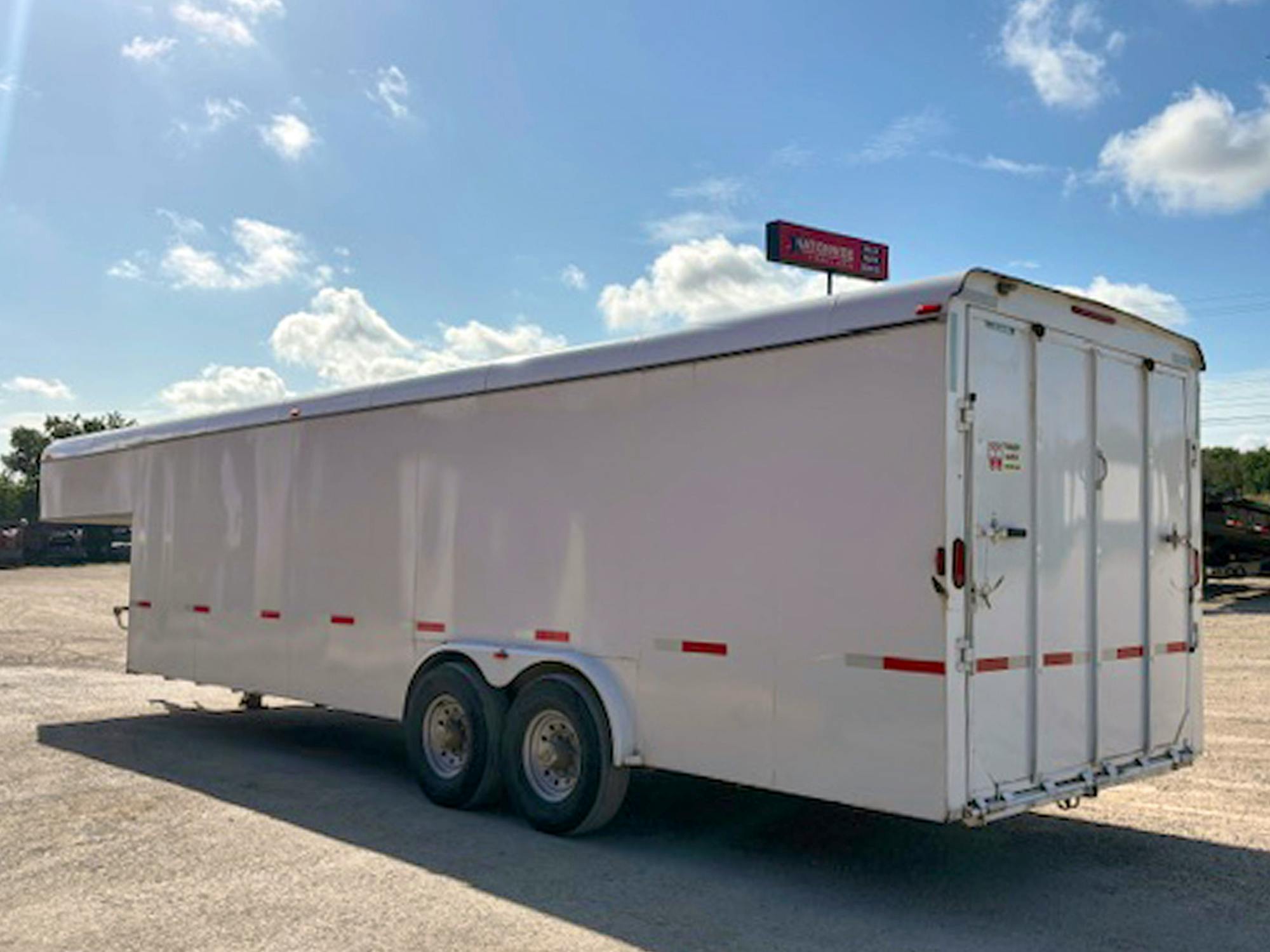 WW USED 8.5'x26' Enclosed Cargo Trailer w/ Rear Ramp Door