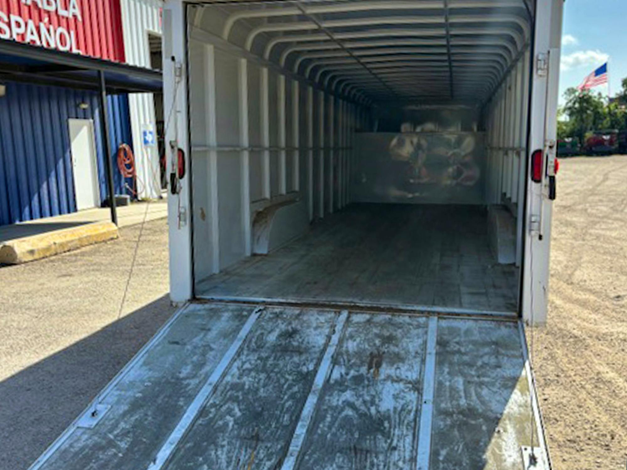 WW USED 8.5'x26' Enclosed Cargo Trailer w/ Rear Ramp Door