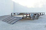 Texas Bragg 14'x83" Utility Trailer w/ 4' Gate (U2) Stock #93214 - Thumbnail 4