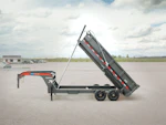 ARC Trailers 16'x83" Gooseneck Heavy-Duty Telescopic Dump Trailer w/ 3' Sides (GDH) Stock #93217 - Thumbnail 4
