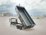 ARC Trailers 16'x83" Gooseneck Heavy-Duty Telescopic Dump Trailer w/ 3' Sides (GDH) Stock #93217 - Thumbnail 5