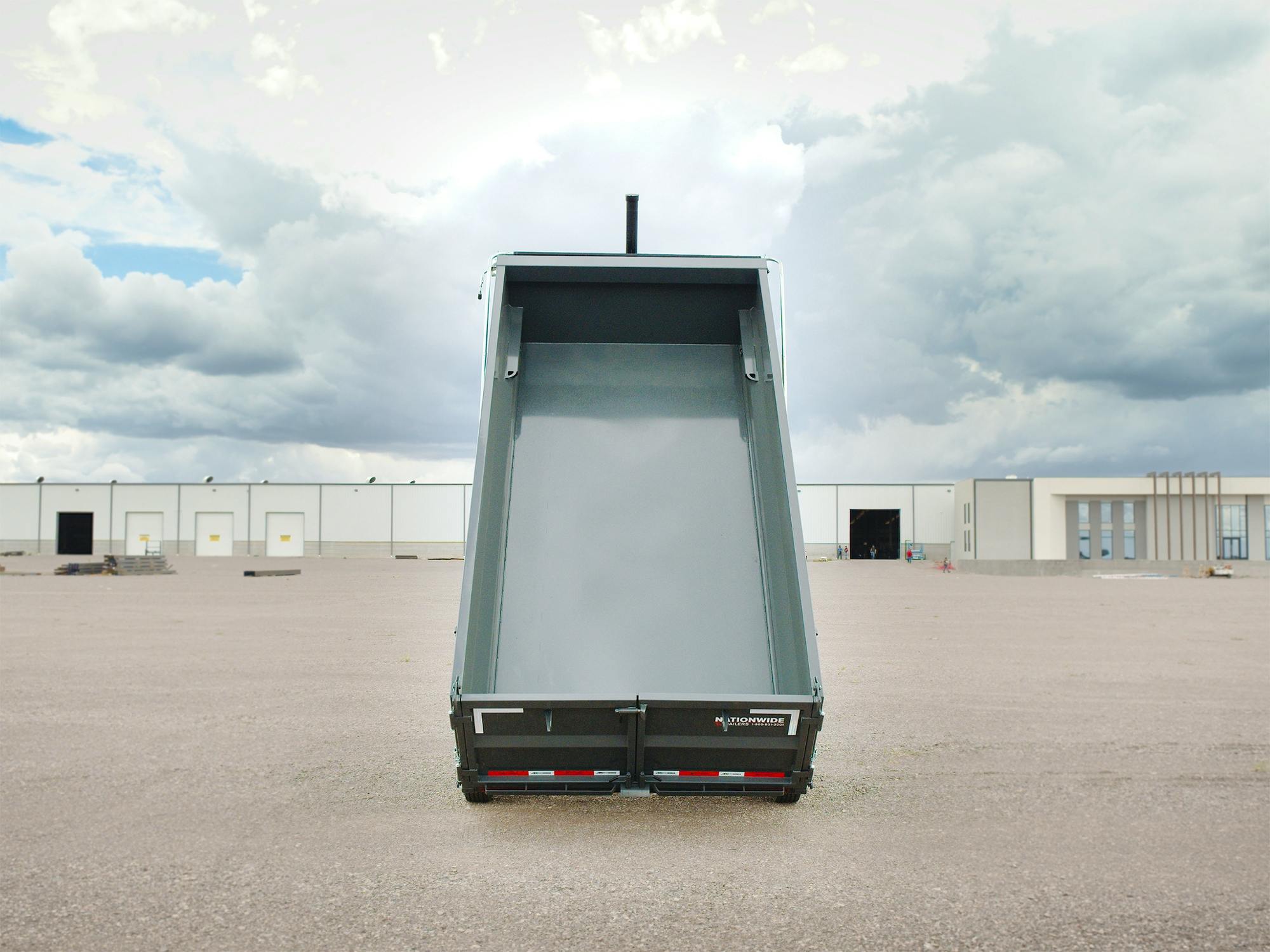 ARC Trailers 16'x83" Gooseneck Heavy-Duty Telescopic Dump Trailer w/ 3' Sides (GDH) - Stock #93217 - Image 6 of 8