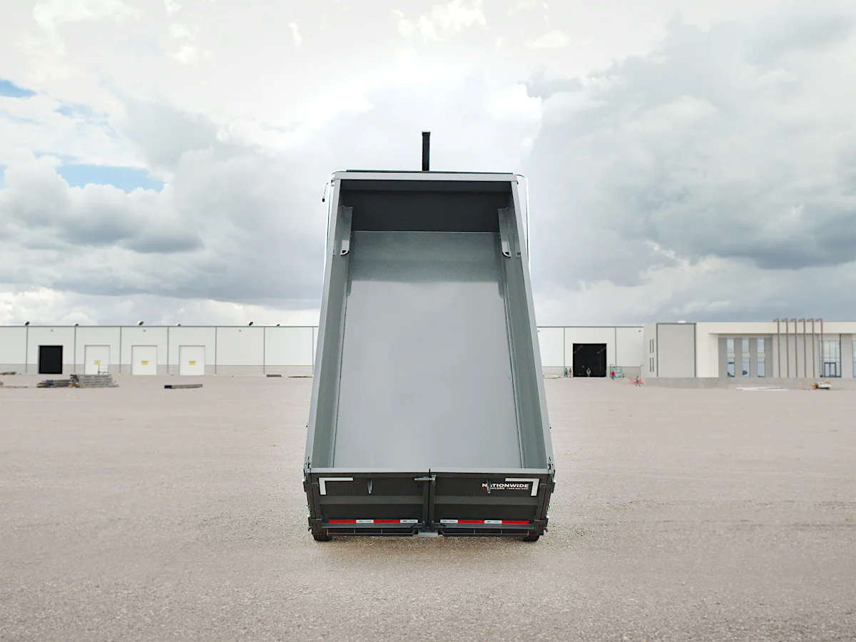 ARC Trailers 16'x83" Gooseneck Heavy-Duty Telescopic Dump Trailer w/ 3' Sides (GDH) - Stock #93217 - Image 6 of 8 ARC Trailers 16'x83" Gooseneck Heavy-Duty Telescopic Dump Trailer w/ 3' Sides (GDH) - Stock #93217 - Image 6 of 8