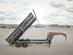 ARC Trailers 16'x83" Gooseneck Heavy-Duty Telescopic Dump Trailer w/ 3' Sides (GDH) Stock #93217 - Thumbnail 8