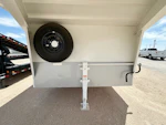 Delco 8'x24' Gooseneck Steel Cargo Trailer w/ Rear Ramp Door Stock #93218 - Thumbnail 4