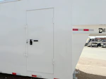 Delco 8'x24' Gooseneck Steel Cargo Trailer w/ Rear Ramp Door Stock #93218 - Thumbnail 5