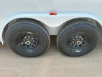 Delco 8'x24' Gooseneck Steel Cargo Trailer w/ Rear Ramp Door Stock #93218 - 4 more images