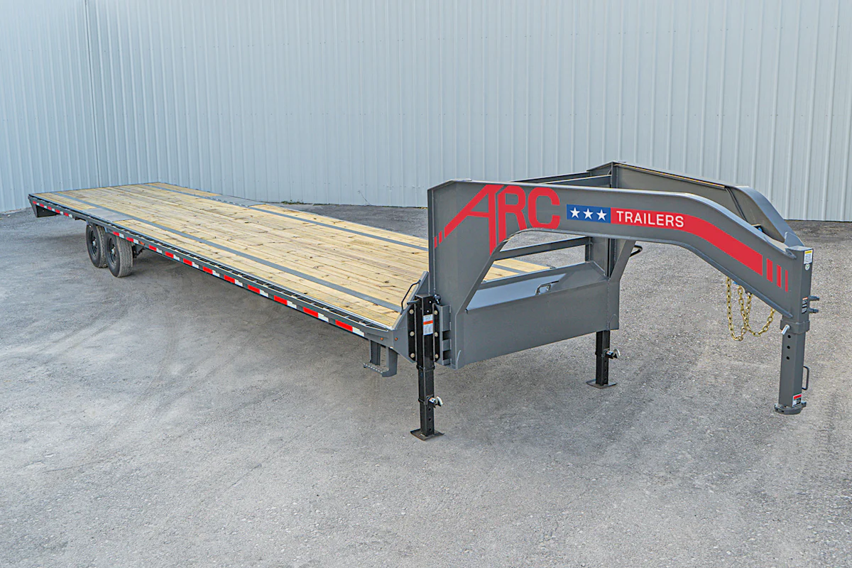 ARC Trailers 40'x102" 14K Gooseneck Flatbed Trailer (GDS) - Stock #93229 - Image 1 of 10 ARC Trailers 40'x102" 14K Gooseneck Flatbed Trailer (GDS) - Stock #93229 - Image 1 of 10