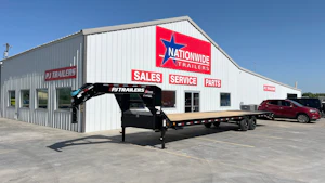 PJ Trailers 32'x102" Gooseneck Flatbed Quest Series (LQ)