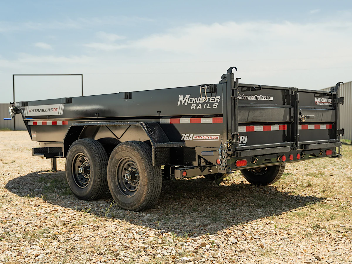 PJ Trailers 14'x83" Telescopic Dump Trailer w/ 2' Sides (DT) - Stock #93304 - Image 5 of 14 PJ Trailers 14'x83" Telescopic Dump Trailer w/ 2' Sides (DT) - Stock #93304 - Image 5 of 14