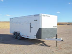 ARC Trailers 7'10"X20' Steel Enclosed Cargo Trailer w/ Rear Ramp Door (BCS) Stock #93437 - Thumbnail 1