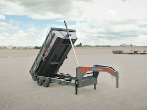 ARC Trailers 16'x83" Gooseneck Heavy-Duty Telescopic Dump Trailer w/ 3' Sides (GDH)
