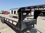 PJ Trailers USED 24'x83" Gooseneck Pipetop Equipment Trailer Stock #93495 - Thumbnail 1
