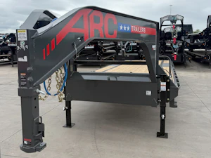 ARC Trailers 25'x102" Gooseneck Flatbed Trailer (GDS)