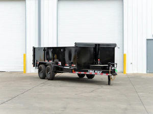 Trailmaxx 16'x83" Telescopic Dump Trailer w/ 3ft Sides