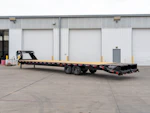 Trailmaxx 40'x102" Flatbed Trailer w/ 5ft Dovetail and Mega Ramps Stock #93508 - Thumbnail 2