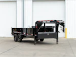 Trailmaxx 16'x83" Gooseneck Telescopic Dump w/ 2ft Sides Stock #93512 - Thumbnail 1
