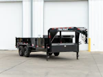 Trailmaxx 16'x83" Gooseneck Telescopic Dump w/ 2ft Sides Stock #93512 - Thumbnail 1