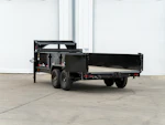 Trailmaxx 16'x83" Gooseneck Telescopic Dump w/ 2ft Sides Stock #93512 - Thumbnail 3