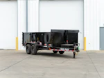 Trailmaxx 16'x83" Telescopic Dump Trailer w/ 3ft Sides Stock #93513 - Thumbnail 1