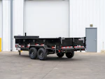Trailmaxx 16'x83" Telescopic Dump Trailer w/ 2ft Sides Stock #93515 - Thumbnail 2