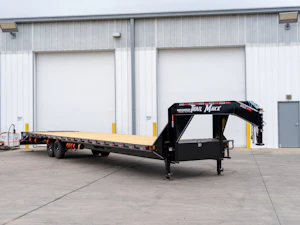 Trailmaxx 40'x102" Flatbed Trailer w/ 5ft Dovetail and Mega Ramps