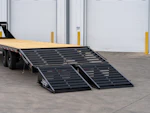Trailmaxx 40'x102" Flatbed Trailer w/ 5ft Dovetail and Mega Ramps Stock #93521 - Thumbnail 4