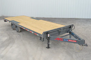ARC Trailers 16'x102" 8" I-beam Deckover Trailer (BDS)